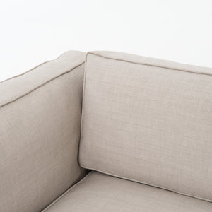 Sylvia 91" Bench Seat Sofa - Sand Mist - Classic Carolina Home