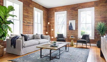 Hatteras 90" Slipcover Sofa - Crypton Valley - Classic Carolina Home