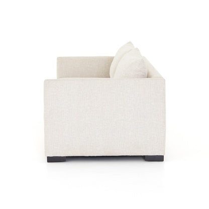 Wickham 87" Bench Seat Sleeper Sofa - Natural Linen - Classic Carolina Home