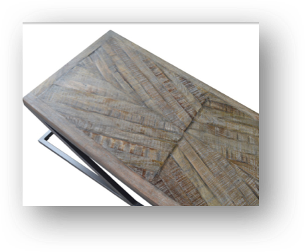 Belmont 60” Console Table - Revere Diamond Finish - Classic Carolina Home