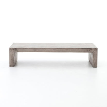 Pimlico 60" Concrete Coffee Table - Grey - Classic Carolina Home