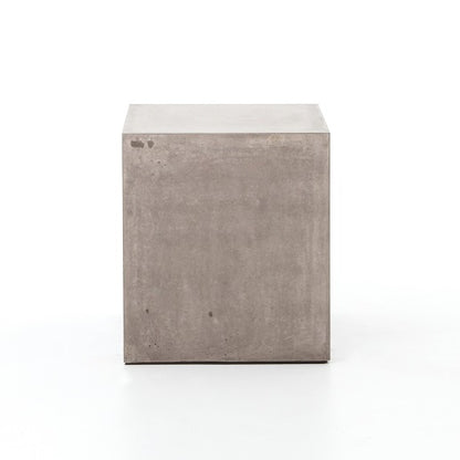 Pimlico 26" Outdoor Concrete Side Table - Grey - Classic Carolina Home