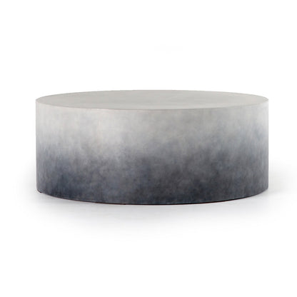 Sherrill 42" Concrete Coffee Table - Indigo Ombre - Classic Carolina Home