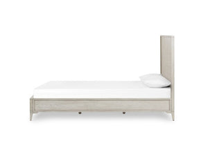 Victor King Bed - Vintage White - Classic Carolina Home