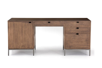 Paul 70" Executive Desk - Auburn - Classic Carolina Home