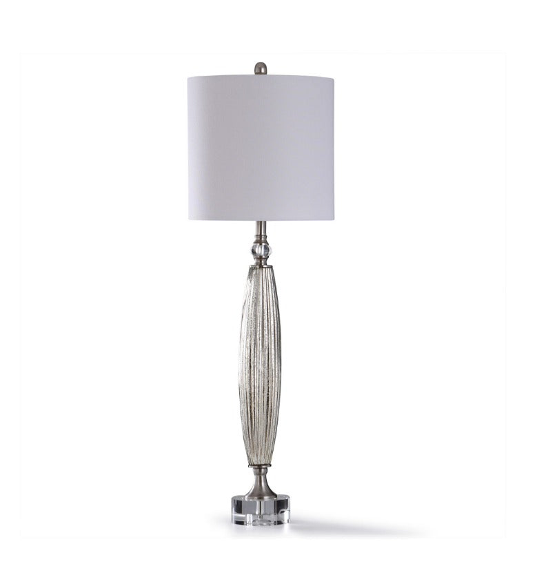 Ivy  43" Table Lamp - Mercury Glass - Classic Carolina Home
