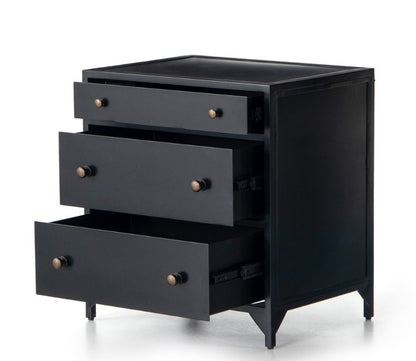 Bellford 24" Nightstand - Black - Classic Carolina Home