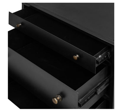 Bellford 24" Nightstand - Black - Classic Carolina Home