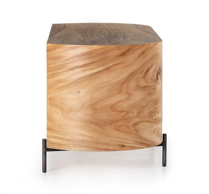 Lucius 72" Executive Desk - Gold Guanacaste - Classic Carolina Home