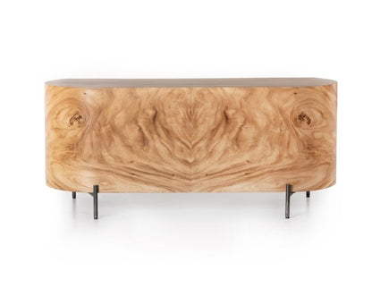 Lucius 72" Executive Desk - Gold Guanacaste - Classic Carolina Home