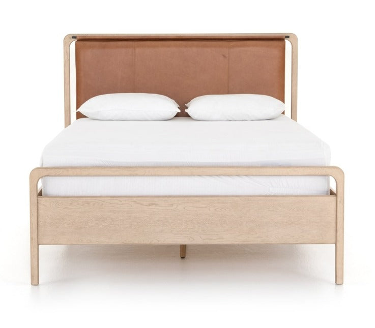 Dale Queen Bed - Yucca Oak - Classic Carolina Home