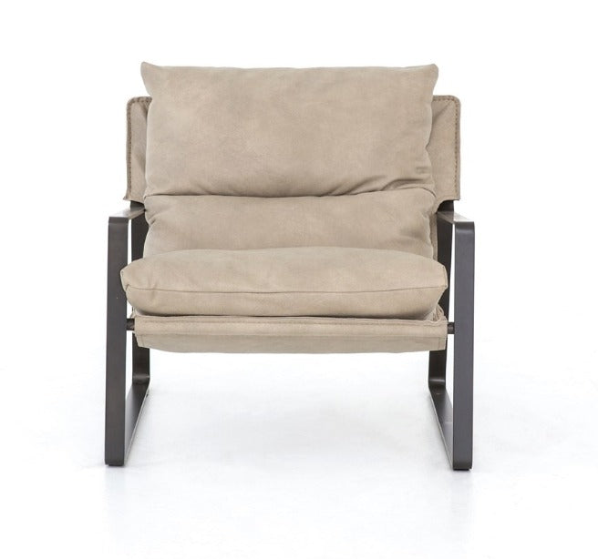 Emilio Sling Chair - Natural Umber - Classic Carolina Home
