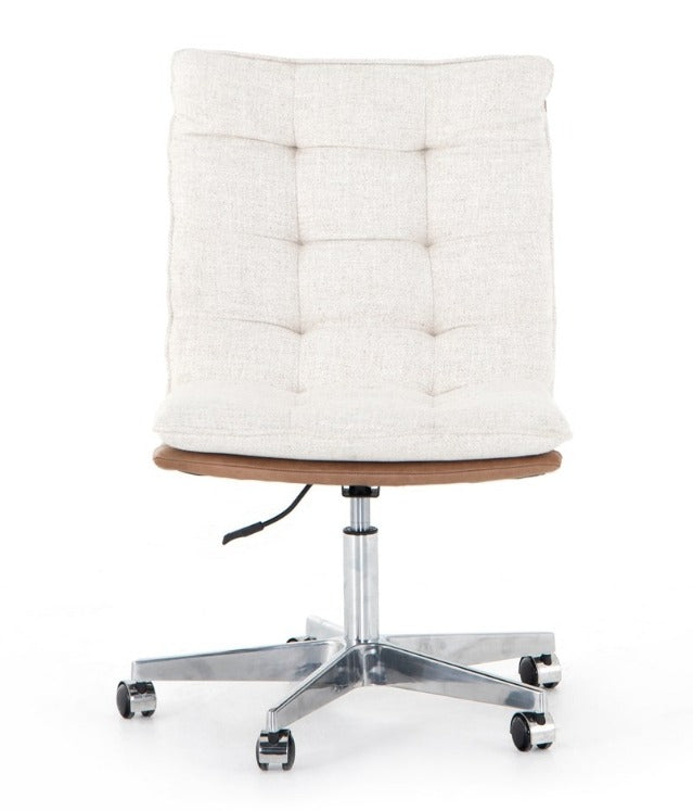 Quade Desk Chair - Saddle - Classic Carolina Home
