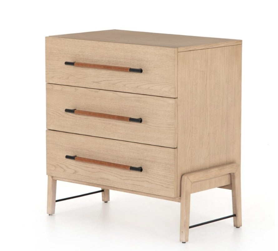 Dale 33" 3 Drawer Dresser - Yucca Oak - Classic Carolina Home