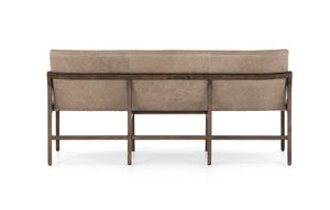 Annie 71" Dining Bench - Vintage Taupe - Classic Carolina Home