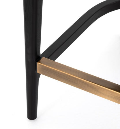 O'Hara Counter Stool - Ebony - Classic Carolina Home
