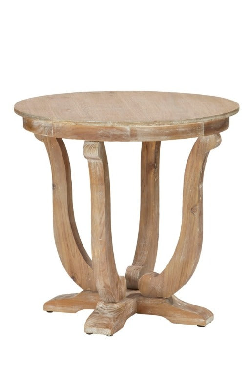Tinley Accent Table - Medium Brown Wash - Classic Carolina Home