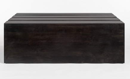 Caden 54" Coffee Table - Ebony - Classic Carolina Home