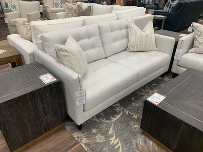 Josh Quick Ship Tufted 70" Sofa - Uptown Ivory - Classic Carolina Home