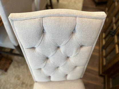 Morgan Tufted Dining Side Chair - Sand + Earth