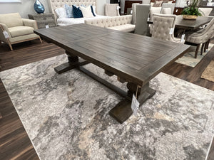 Matthew 84" - 102" Extension Dining Table - Distressed Natural