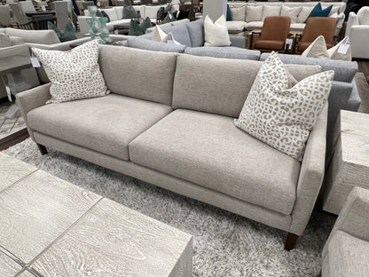 Chelsea Quick Ship 86" 2 Cushion Sofa - Performance Greige