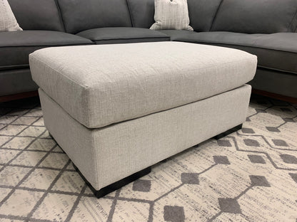 Glenda Express Ship 41' Ottoman - Crypton Quicksilver