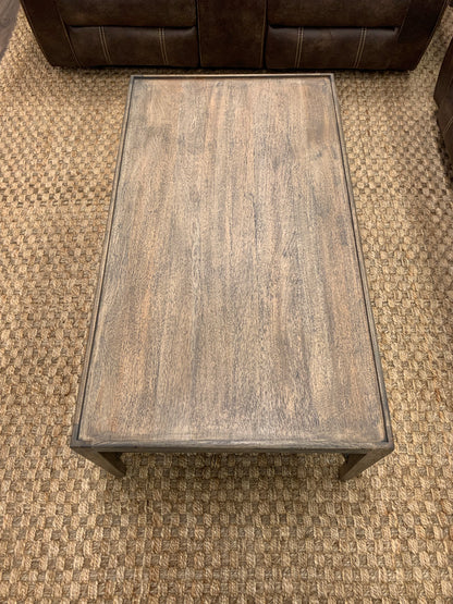 Baker 50" Coffee Table - Natural Gray - Classic Carolina Home