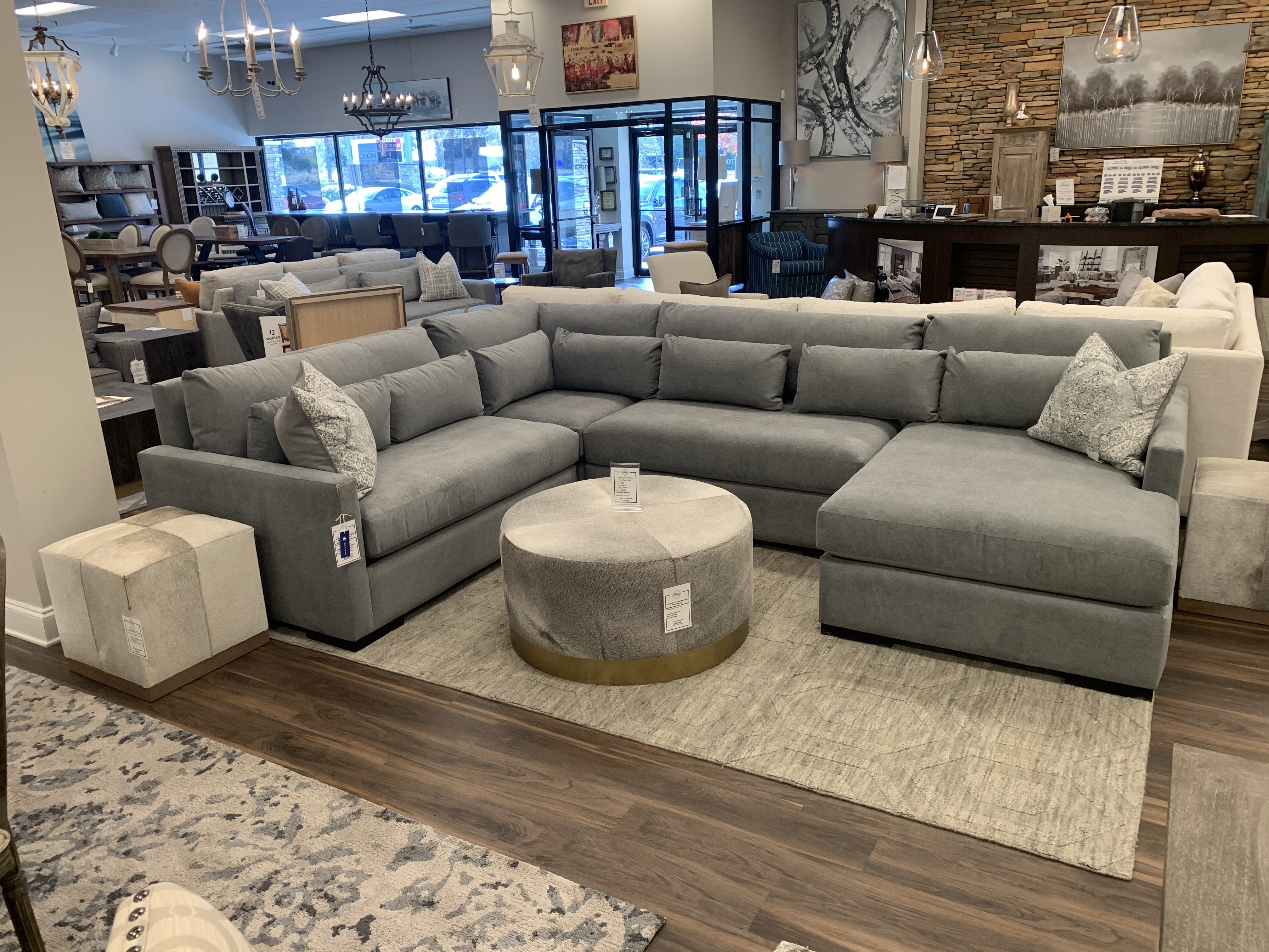 Quick Ship Fabric 2782 - Charcoal Blue - Classic Carolina Home