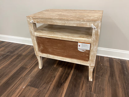 Sophia 29" Single Drawer Nightstand - Sand