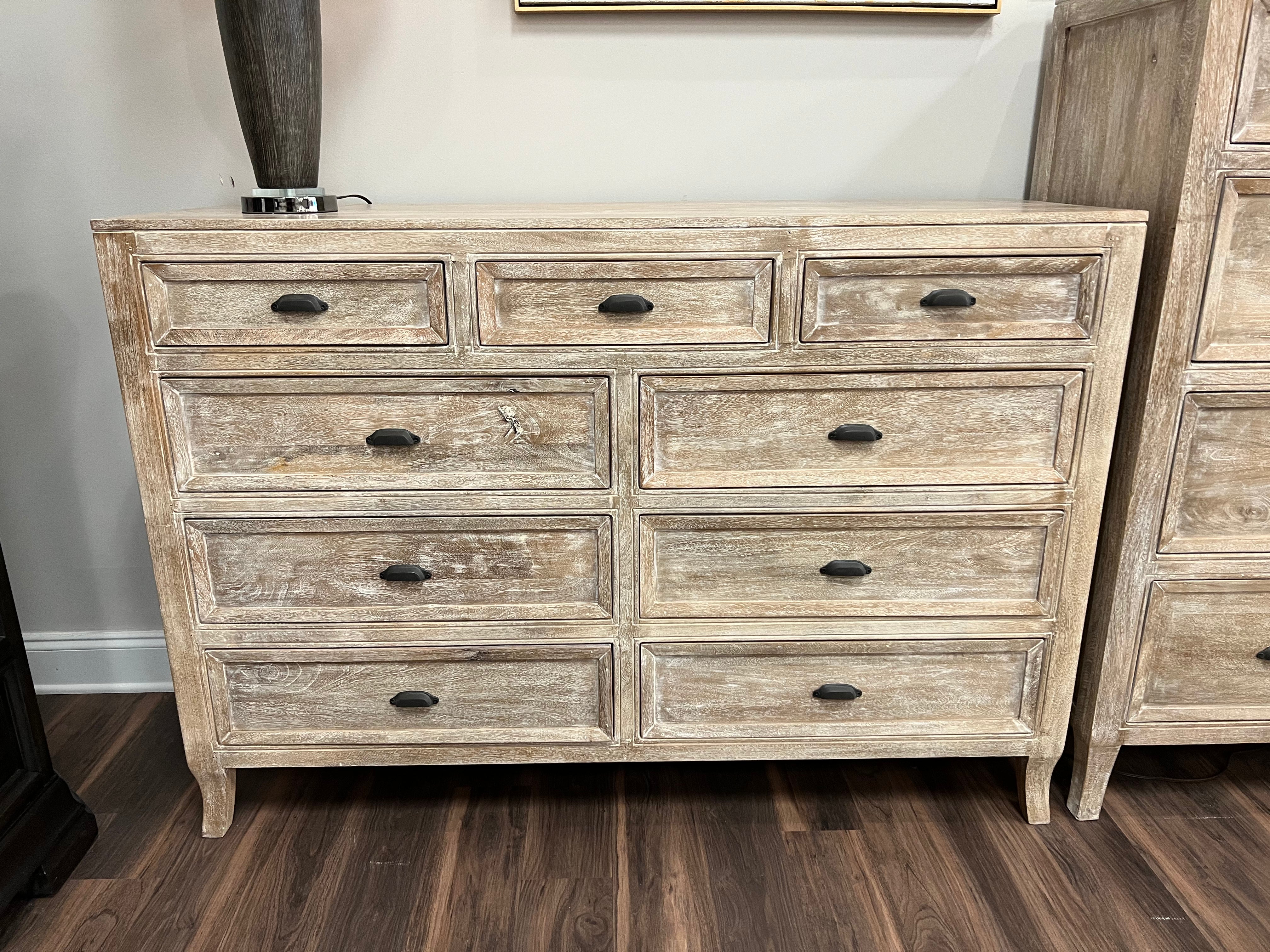 Sophia 60" 9 Drawer Dresser - Sand