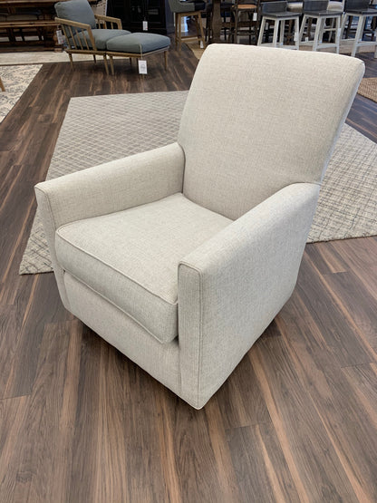 Marcy 30" Swivel Glider - Crypton Quicksilver - Classic Carolina Home