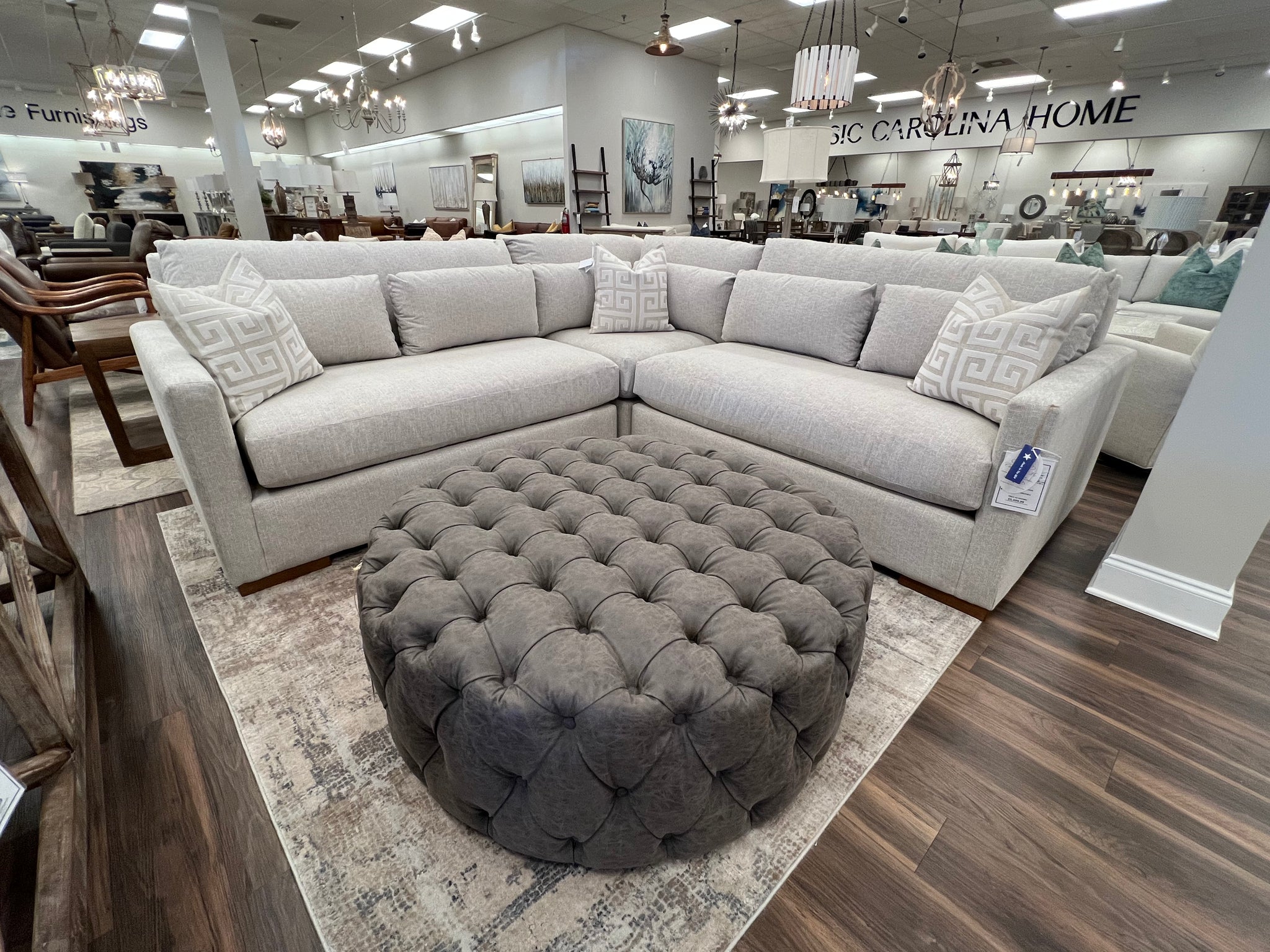 Dining room outlet sectional bench