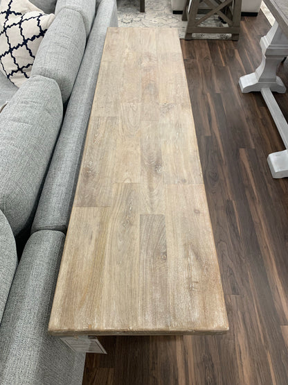 Sardis 63" Console Table - White Wash - Classic Carolina Home