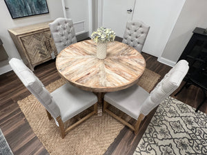 Wilshire 48" Round Dining Table - Sand