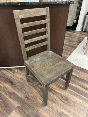 Matthew Slat Back Dining Chair - Distressed Natural