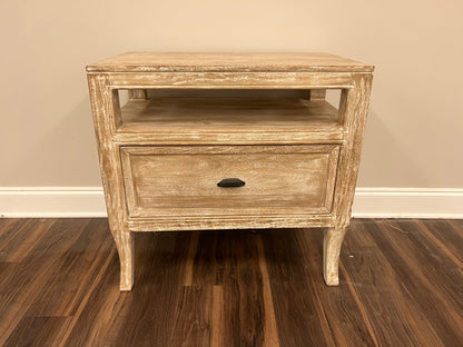 Sophia 29" Single Drawer Nightstand - Sand