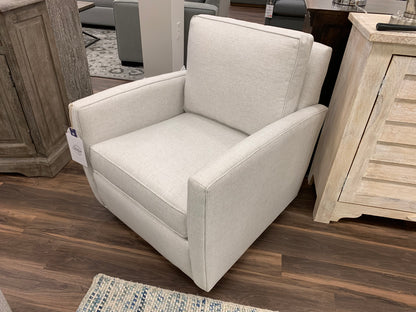 Matthew 30" Quick Ship Swivel Glider - Uptown Ivory - Classic Carolina Home