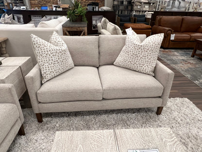 Chelsea Quick Ship 59" 2 Cushion Loveseat - Performance Greige