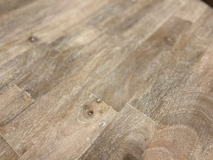 Sardis 60" Round Dining Table - Sand Wash