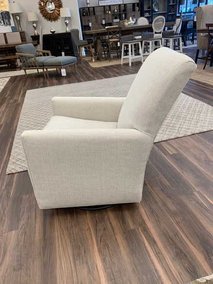 Marcy 30" Swivel Glider - Crypton Quicksilver - Classic Carolina Home
