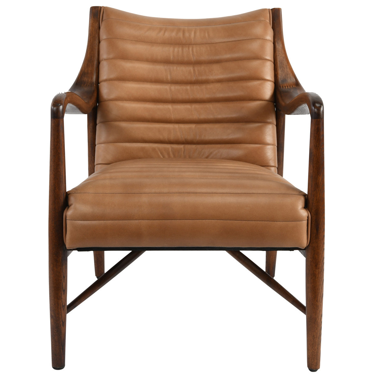 Classic leather clearance club chair