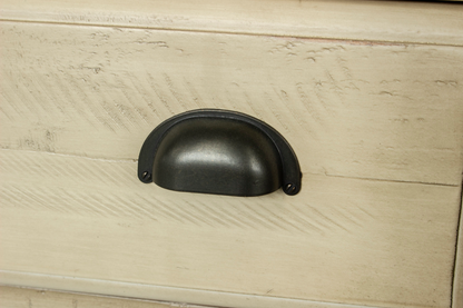 Toccoa 27" Three Drawer Nightstand - Distressed Wheat