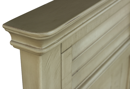 Toccoa 67" Queen Panel Bed - Distressed Wheat