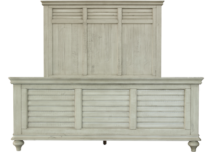 Toccoa 67" Queen Panel Bed - Distressed Wheat