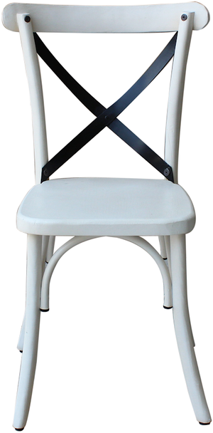 Branson X Back Dining Chair - Cottage White