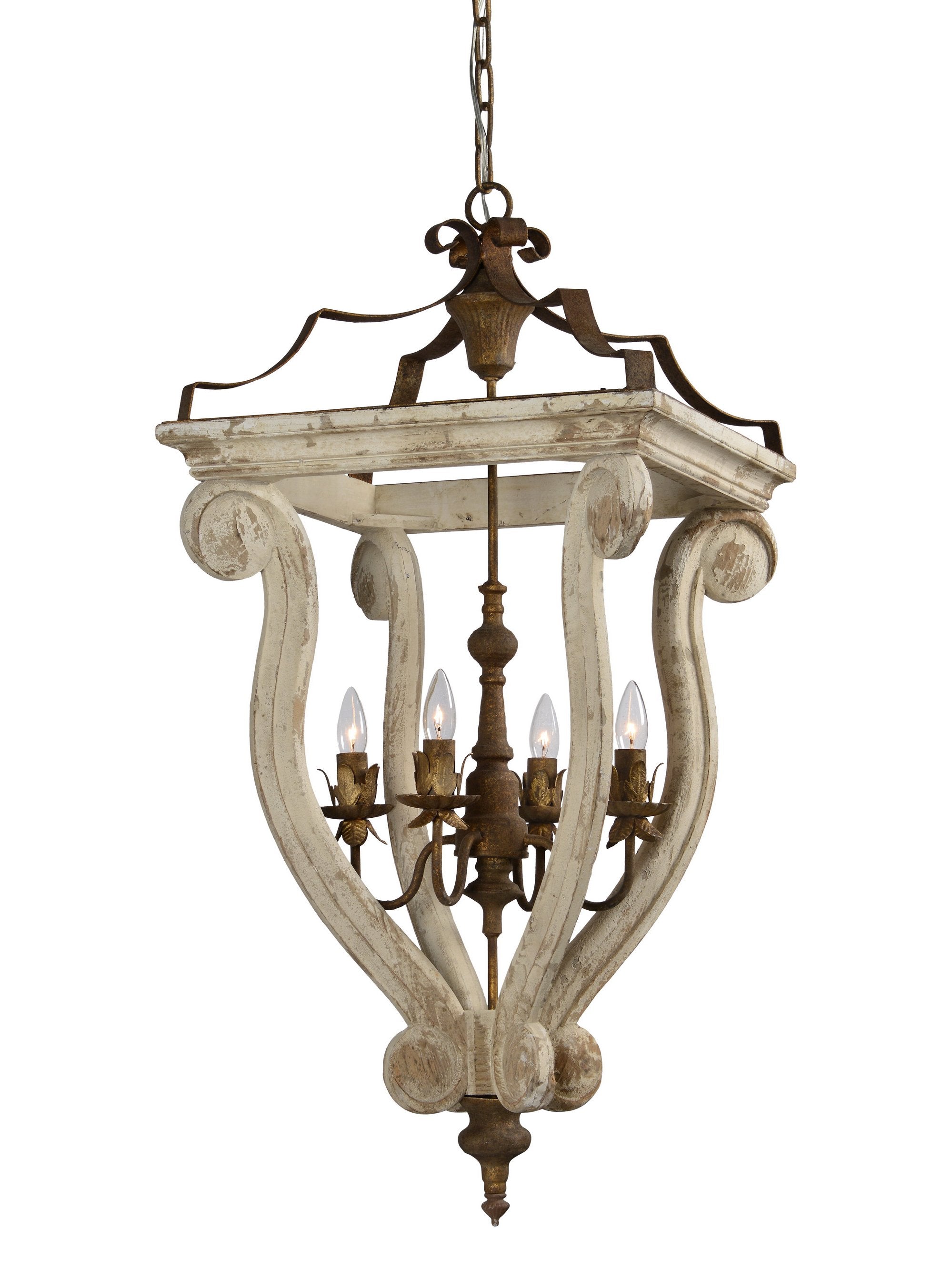 Abigail 39" Chandelier - Classic Carolina Home