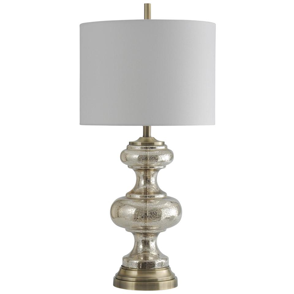 Nathan 33" Northbay  Antique Brass Table Lamp - Classic Carolina Home