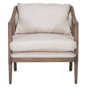 Sienna 29" Accent Chair - Linen - Classic Carolina Home