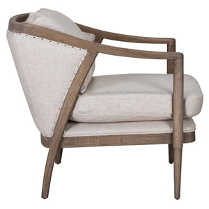 Sienna 29" Accent Chair - Linen - Classic Carolina Home